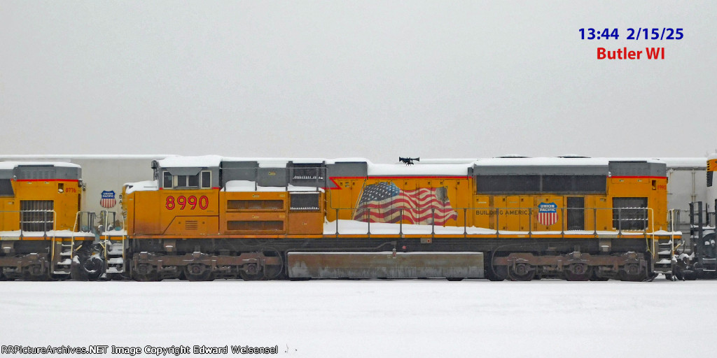 A zombie in the fresh snowfall